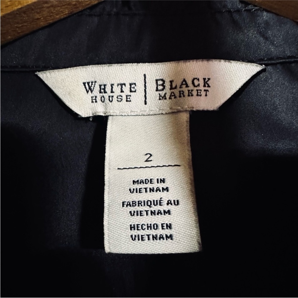 WHBM Black Ruffle Jacket - Picture 4 of 9